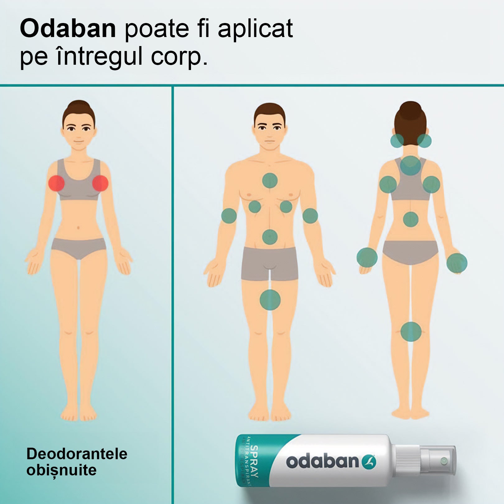 odaban® Spray Antiperspirant
