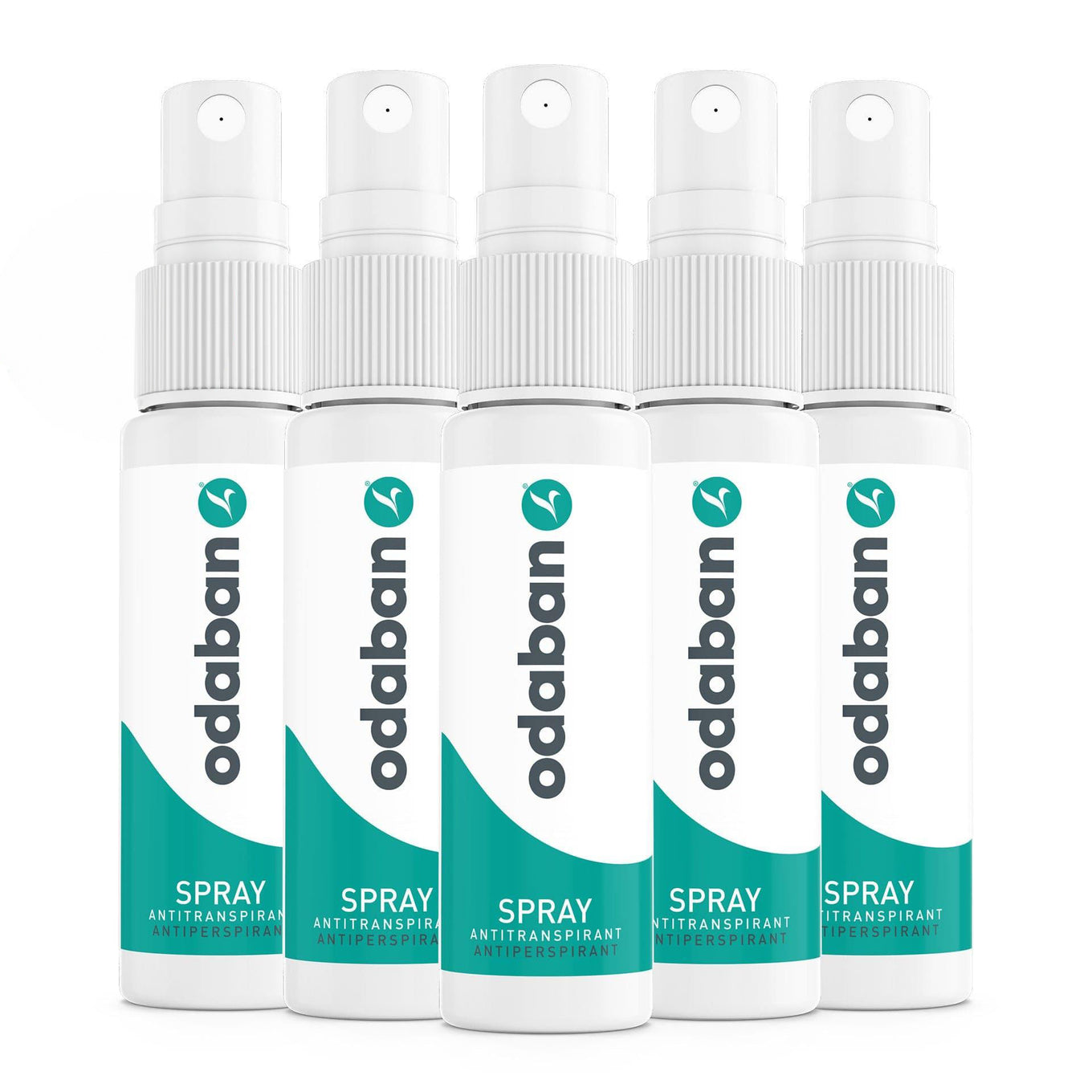 odaban® Spray Antiperspirant – 5 x Set